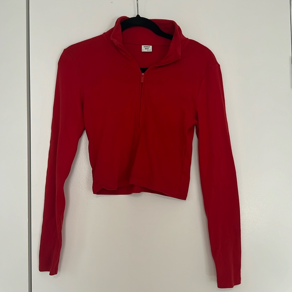 Aritzia Sunday Best quarter zip